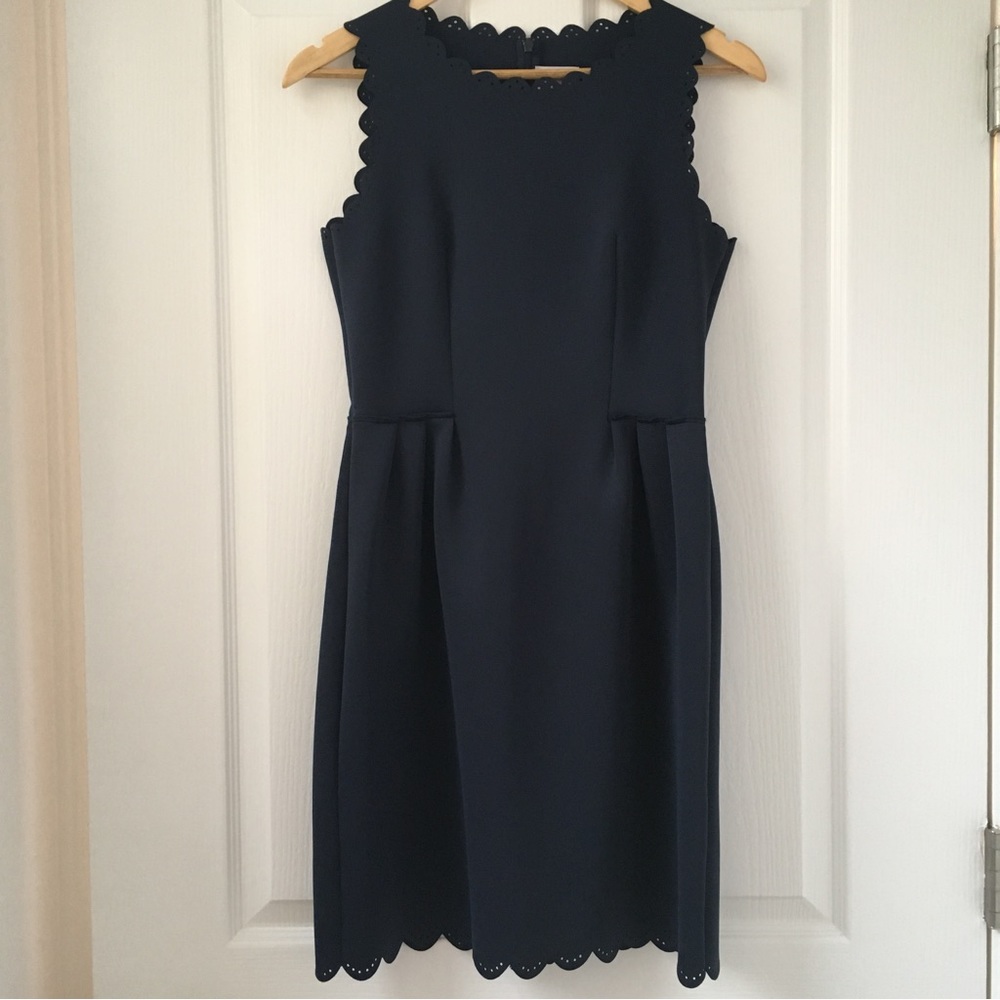 Katherine Barclays Montreal Scallop Detailed Dress